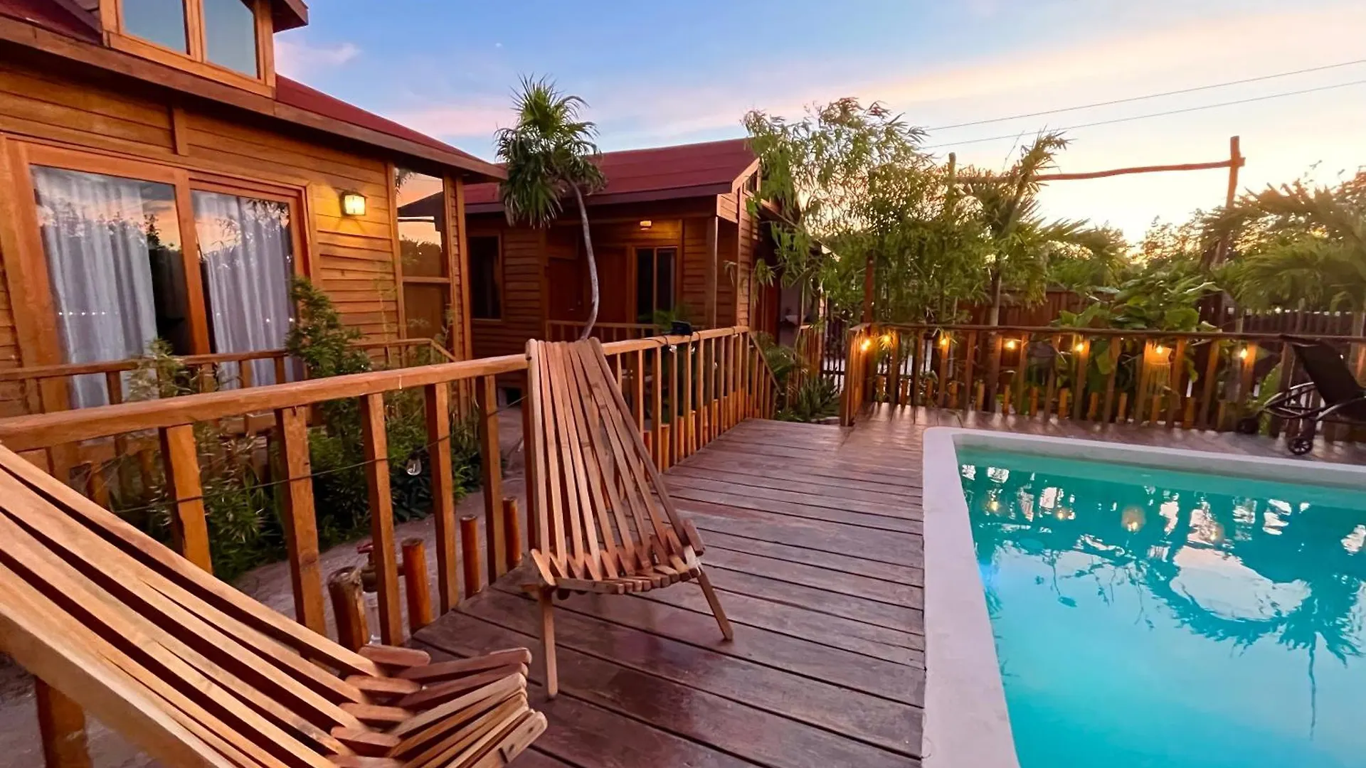 别墅 Isla HolboxAnicca Aldea别墅